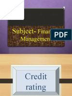 Subject-: Financial Management