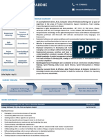 Vicky Balasaheb Pardhe: Core Competencies Profile Summary