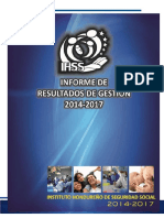 INFORME DE RESULTADOS DE GESTION   2014_2017