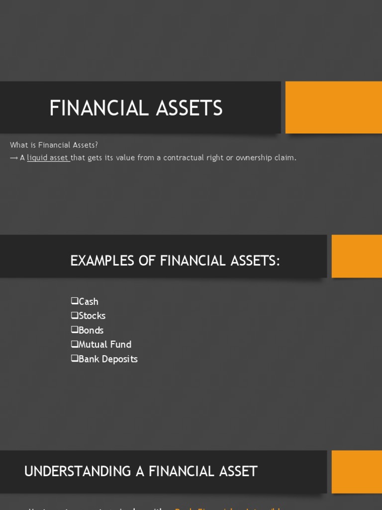 Group 2 Financial Assets | PDF