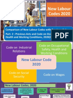 Comparing Previous Act With New Labour Codes Part- 2