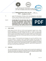 Dbm Dilg Joint Memorandum Circular (Jmc) No. 2019 2 Dated December 18, 2019