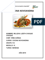 La cocina Novoandina: rescate de ingredientes ancestrales