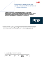 PRINCIPALES ERRORES EN LA ESTRUCTURACIÓN, DIMENSIONAMIENTO - Sismo Republica Dominicada 2003