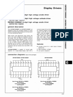 Display Drivers: HLGH Voltage Gas Discharge Panel