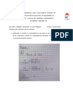 Examen Calculo de Varias Variables - Segunda Unidad