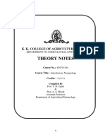 Theory Notes: K. K. College of Agriculture, Nashik