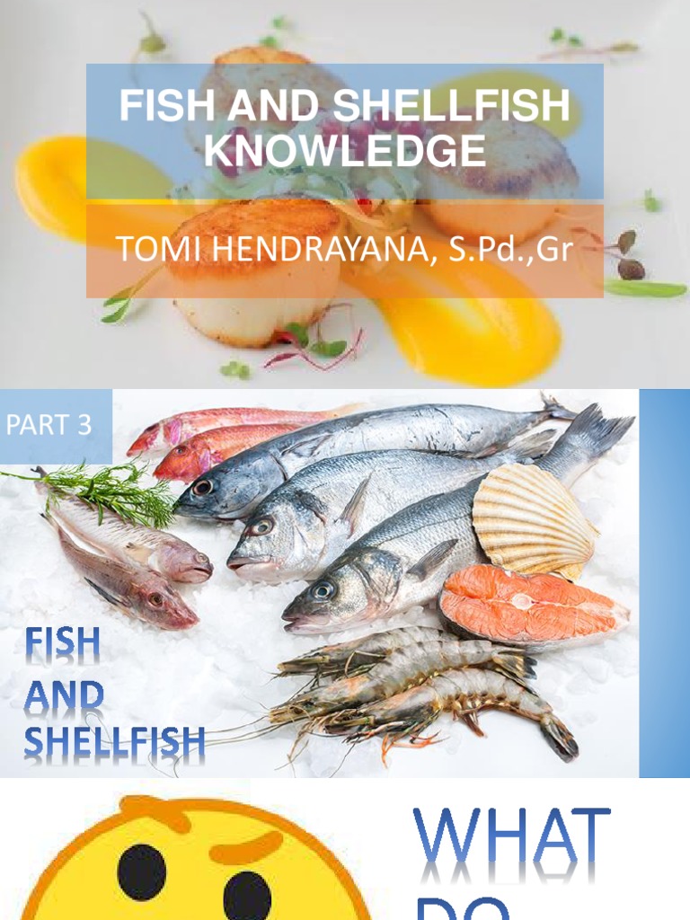 Fish and Shellfish Knowledge | PDF