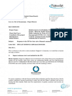 Hawle Response Letter For Gate Valve ITP