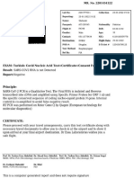 Dressalab PCR Report Sample