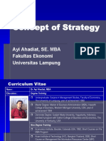 Concept of Strategy