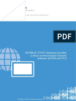 MODBUS TCPIP Gateway Provides A Direct Communication Channel Between SCADA and PLC - EN - 20130807