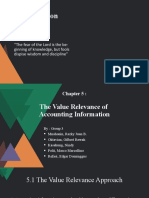 Chapter 5 - The Value Relevance of Accounting Information (Group 3 Presentation)