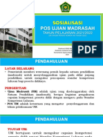 Materi Sosialisasi Pos Um 2022