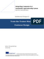 Train-the-Trainer Manual Footwear Design: Intellectual Output 3