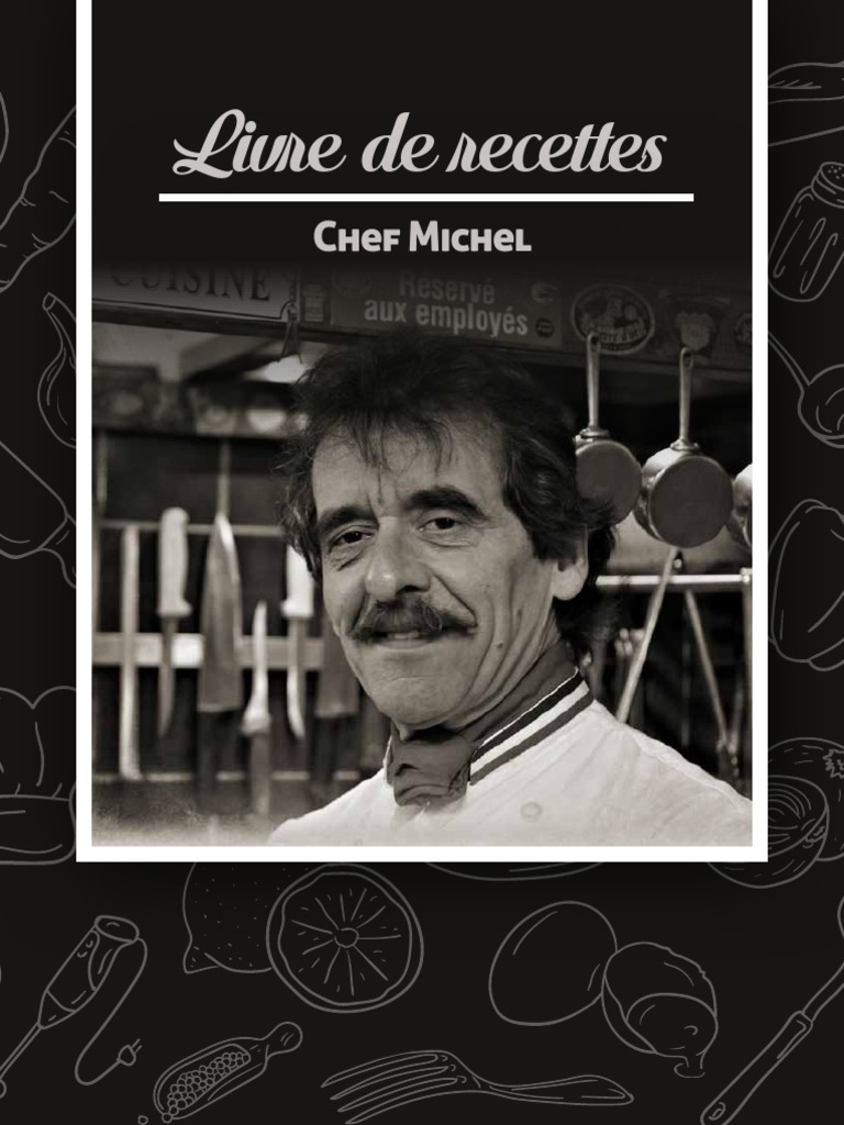 Ensemble 6 couteaux de chef – Chef Michel Dumas