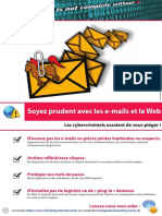 Soyez Prudent Avec Les E-Mails Et Le Web: Les Cybercriminels Essaient de Vous Piéger !