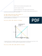 Ejercicios-Resueltos OFERTA Y DEMANDA - Economía-1º-Tema-4