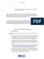 Recomendaciones Implementación Transformative Learning