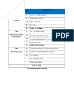 Study Guide Oceanography