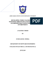 Developing Wisely Randomized Weighted Throttled Load Balancing Algorithm