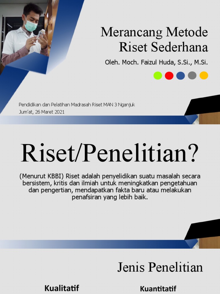Metode Riset Sederhana: Panduan Praktis | PDF