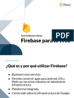 Firebase para la Web: Construir mejores Apps