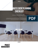 Corporate Event Planning Checklist - How To Plan An Event