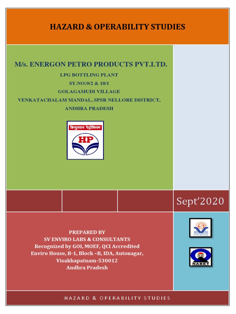 Hazop Report | PDF | Liquefied Petroleum Gas | Chemistry