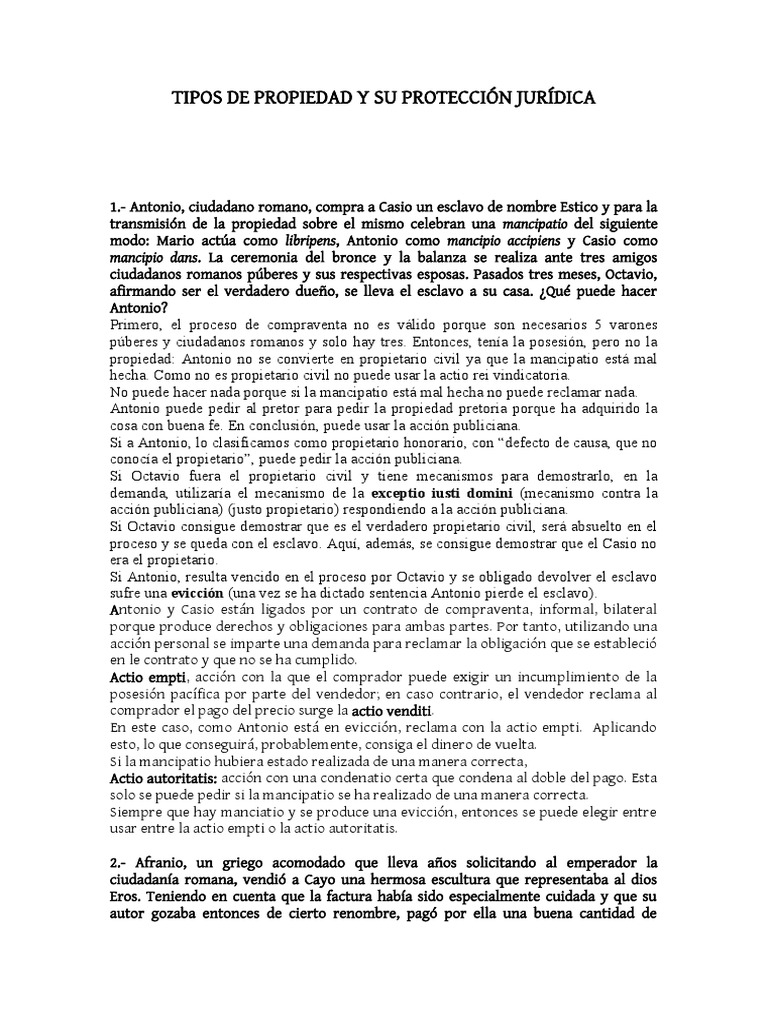 Tipos de Propiedad y Su Protección | PDF | Propiedad | Justicia