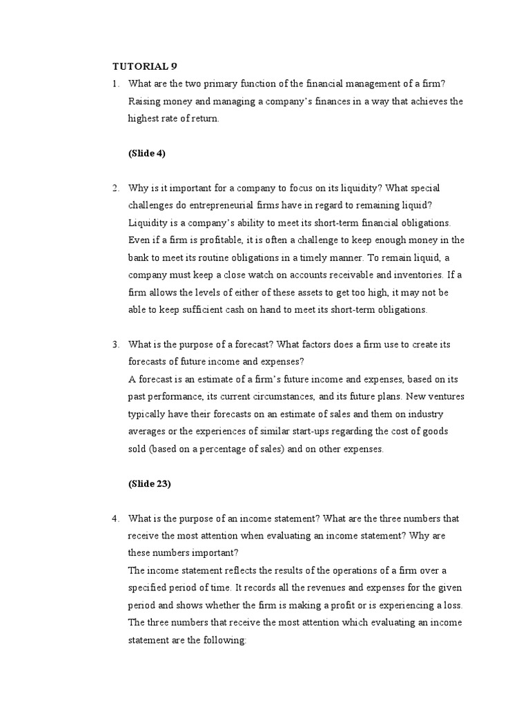 Financial Management Essentials Explained | PDF | Balance Sheet ...