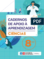 Caderno Ciências - 8° Ano - III Unidade