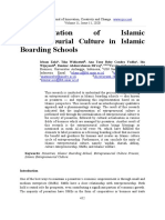 Implementation of Islamic Entrepreneurial Culture in Islamic Boarding Schools