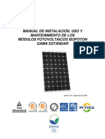 Manual Instalacion Modulos Fotovoltaicos