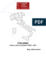 Dispensa Italiano 2020-21 - 1. Semestre