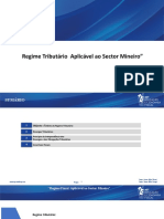 Regime Fiscal Setor Mineiro