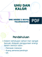 SUHU DAN KALOR