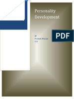 Personality Development Document Explained