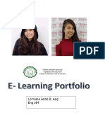 E Learning Portfolio Eng 209