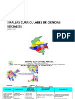 Sociales - Mallas de 3° A 5° - 2022