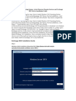 Exchange 2016 Server Installation Guide
