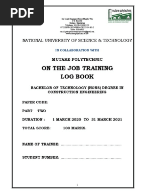 Log Book