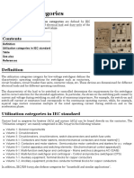 Utilization Categories