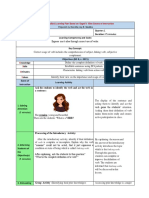 Modified Detailed Learning Plan Based On Gagné's Nine Events of Instruction