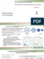 Entropia y Gases ideaLES