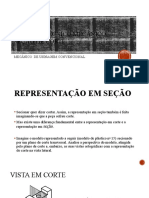 DESENHO TÉCNICO MECÂNICO - Seção de Corte