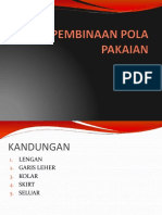 T6 Pembinaan Pola Pakaian