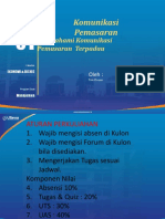 KOMUNIKASI PEMASARAN - Integrated Marketing Communication - P1