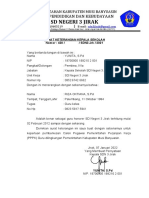 Surat Keterangan Kepala Sekolah