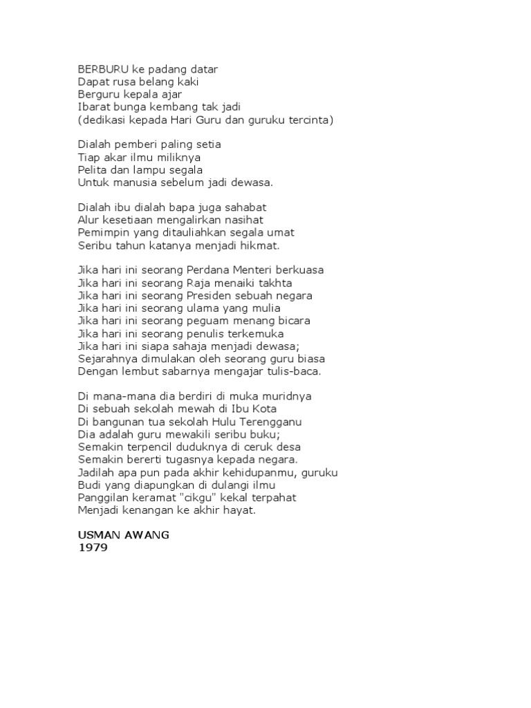 Berburu Ke Padang Datar Pdf